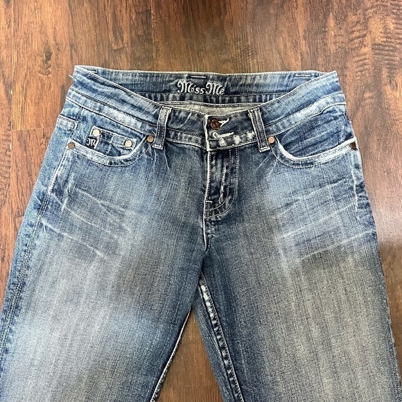 MISS ME JEANS size 28 style: JP4009D-LUCILLE color Baltimore Dark EuC - Picture 15 of 15